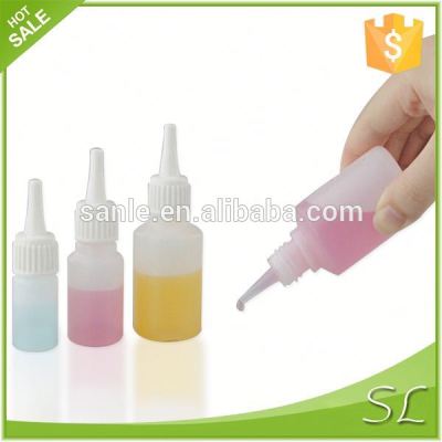 hdpe material painting oil glue bottle 50ml