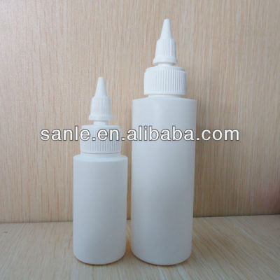 White plastic vial with twist cap