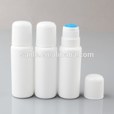 50ml sponge applicator plastic bottle
