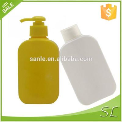 baby lotion manufacture flat plastic bottle