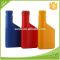 Colored fuel oil bottles