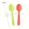 High Quality colored disposable plastic Ice cream spoons