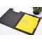 Custom made a4 a5 paper Double Sides plate Board pp File Folder with clip made in shanghai professional stationery OEM factory
