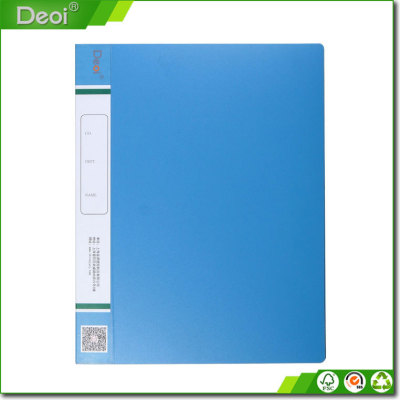 2015 Eco-friendly A3 A4 A5 size 2 holes & 20 pockets pp/pvc ring binder with matt surface