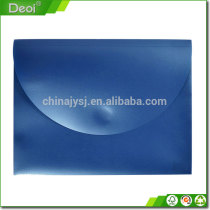 Fashion envelope folder document envelope A4 PP plastic envelope folder which made in Shanghai