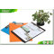 professional plastic straight board A4 ,A5 size file folder with clip