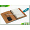 leather 3d 3 ring japanese planner notebook