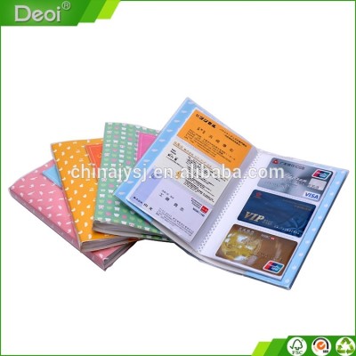 made in Chinese OEM design pp plastic business name card holder