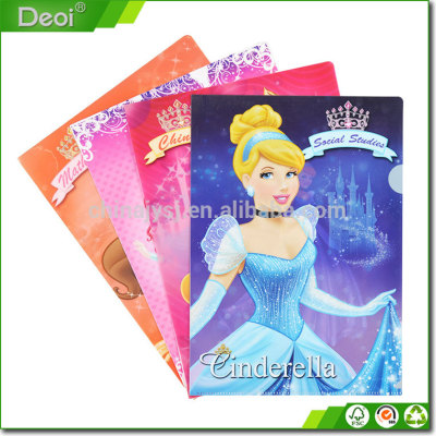 Customized Printing Plastic Clear File Folder A4 Holder