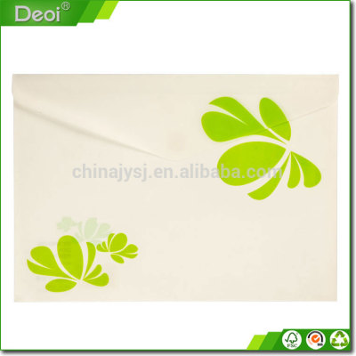 Oem Factory Clear Plastic Plastic File Folder With Fastener
