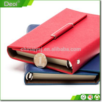 high quality metal cover thick spiral notebook