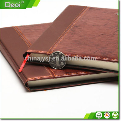 Customized loose leaf leather journal diary notebook