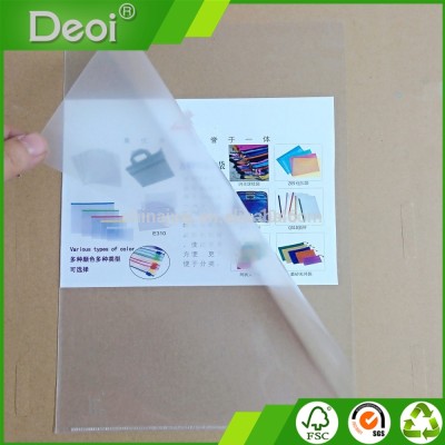 eco-friendly PP/PVC L Shape file folder