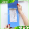 custom size waterproof bill paper folder