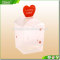 Various Color Heart Shaped Souvenir Gift Plastic Box
