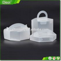 Extension Storage Clear Plastic Triangle Cake Box