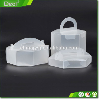 Top Selling new clear plastic PVC box Eco-friendly Thicken food packaging box plastic