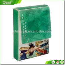 Waterproof Plastic Playing Card Box Box With Game Logo