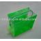 colored PVC cosmetic bag