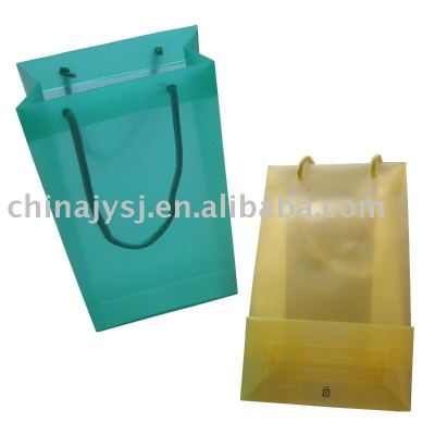 transparent box (palstic packing bag) using in shopping