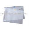 Model JY-1017 envelope style PP plastic file bag (Clear transparent)