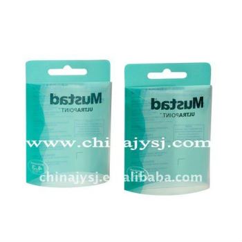 Model JY-3002 PP PVC PET Plastic packaging box used for perfume cosmetics