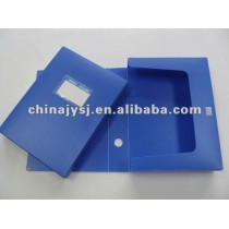 document (paper) PP plastic expandable file holder with velcro closure