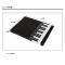 high -quality pp plastic dispaly book file with piano buttons