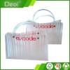 OEM factory and custom made durable promotional PP pvc plastic gift bags with logo printing