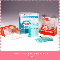 profesional OEM factory and customized durable Eco-friendly PVC Retail packaging box