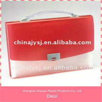profesional OEM factory and customized durable plastic PP handle archive document files box case