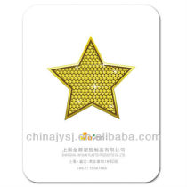 made in Shanghai customized mouse mat with star logo