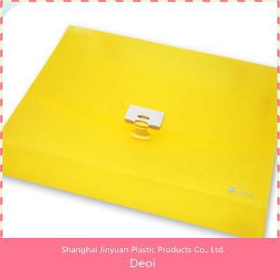 OEM factory and customized durable pp plastic metal document cases a5 a4 size