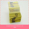 2015 yellow pp transparent PACKAGING Box