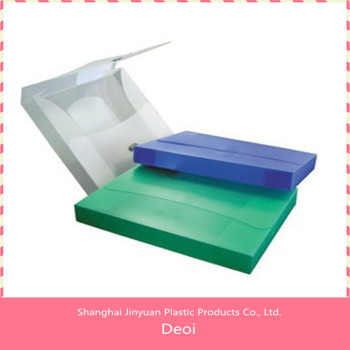 Deoi OEM customized PP/PVC/PET wholesale recycled cheap documents case file box expanding file bag