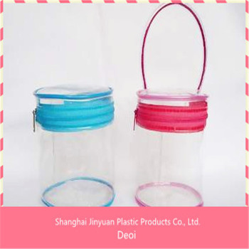 2015 hot sale high quality cosmetic pvc plastic packing bag