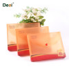 stationery OEM factory and customized decorative clear envelope file bags