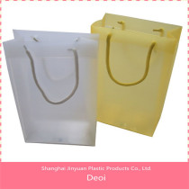 profesional OEM factory and customized durable pp pvc pet frosted twill gift bag