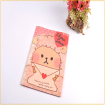 sheep love clear pocket PP plastic file holder a4 size made in shanghai factory