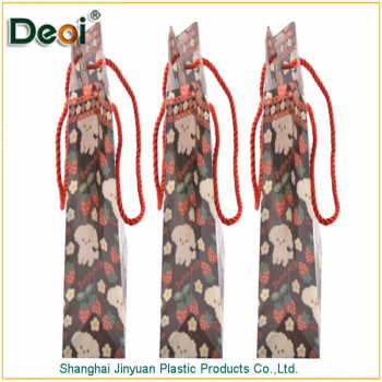 stationery OEM factory and customized decorative 2015 stocklot pp outer package bag