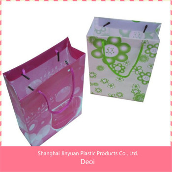 pp pvc plastic packaging bag & machine made shopping plastic bag IN CHINA