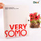 stationery OEM factory and customized decorative transparent pp clip clear filebinder with printing