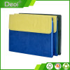 stationery OEM factory and customized decorative shanghai stationery2015 latest Suede Fabric expanding file bag