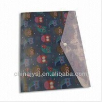 customized pp plastic envelope bag with button closure
