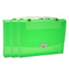 New style plastic PP carry handle document case/bag