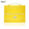 top selling products pp clear plastic document file bag with handle