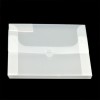 Polypropylene Plastic white transparent waterproof handle file case