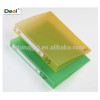 high-quality pp clear plastic binder folders with 2 rings
