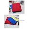 high -quality fashion pp plastic fabric expanding file bag with zipper