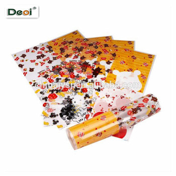A4 size pp clear plastic sheets with printing made in China